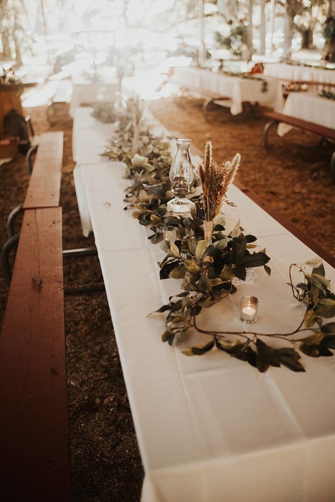 Rustic barn wedding details for Okeechobee Florida wedding