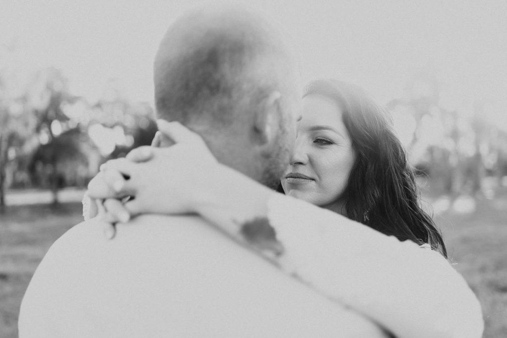Western-inspired authentic Bride and groom portraits in pasture in okeechobee florida