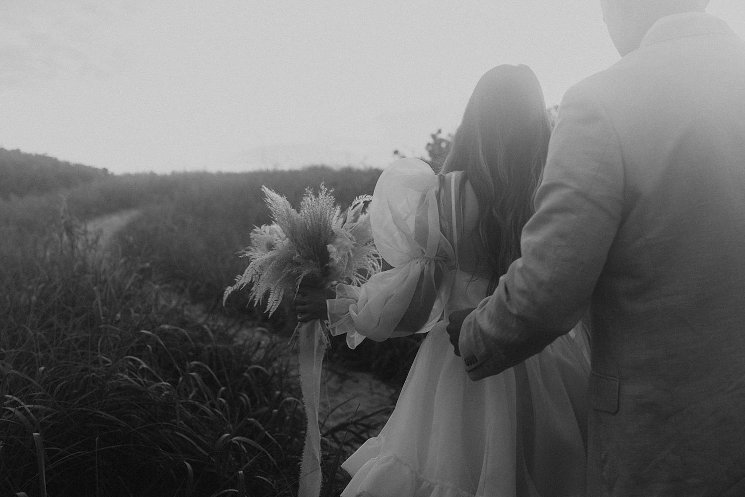 Elopement first look in Vero Beach Florida